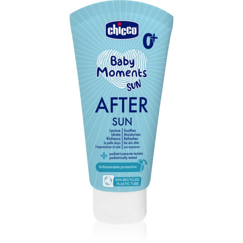 Chicco Baby Moments Sun After Sun mléko po opalování pro děti od narození 0 m+ 150 ml - parfo.cz