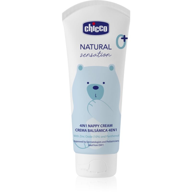 Chicco Natural Sensation Baby dětský ochranný krém proti opruzeninám 0+ 100 ml - parfo.cz