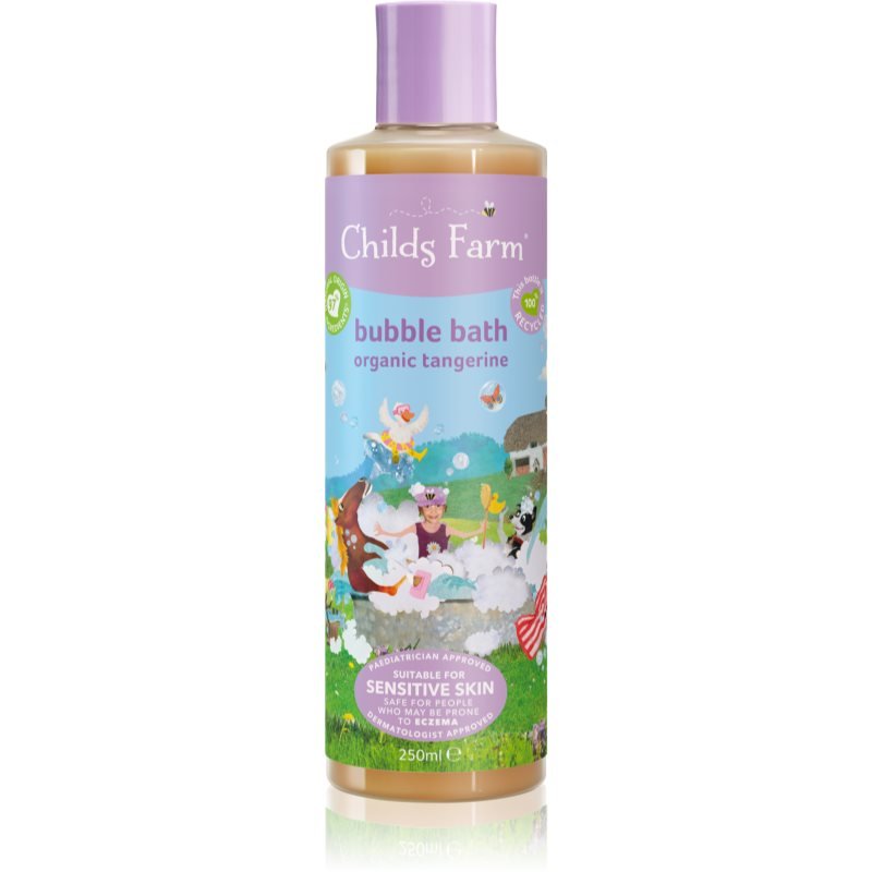 Childs Farm Bubble Bath bublinková koupel a mycí gel Organic Tangerine 250 ml - parfo.cz