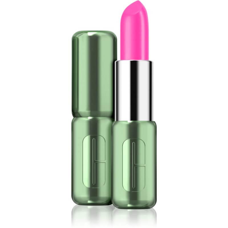 Clinique Pop™ Longwear Lipstick Satin saténová rtěnka odstín Delicious Pink 3.9 g - parfo.cz