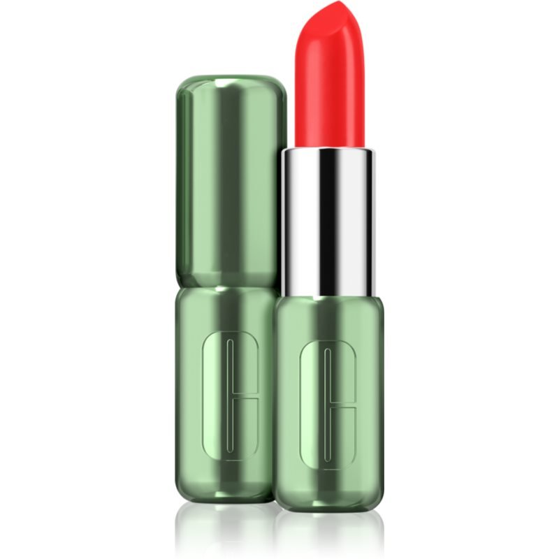 Clinique Pop™ Longwear Lipstick Satin saténová rtěnka odstín Poppy Pop 3.9 g - parfo.cz