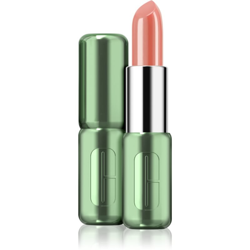 Clinique Pop™ Longwear Lipstick Shine lesklá rtěnka odstín Nude Pop 3.9 g - parfo.cz