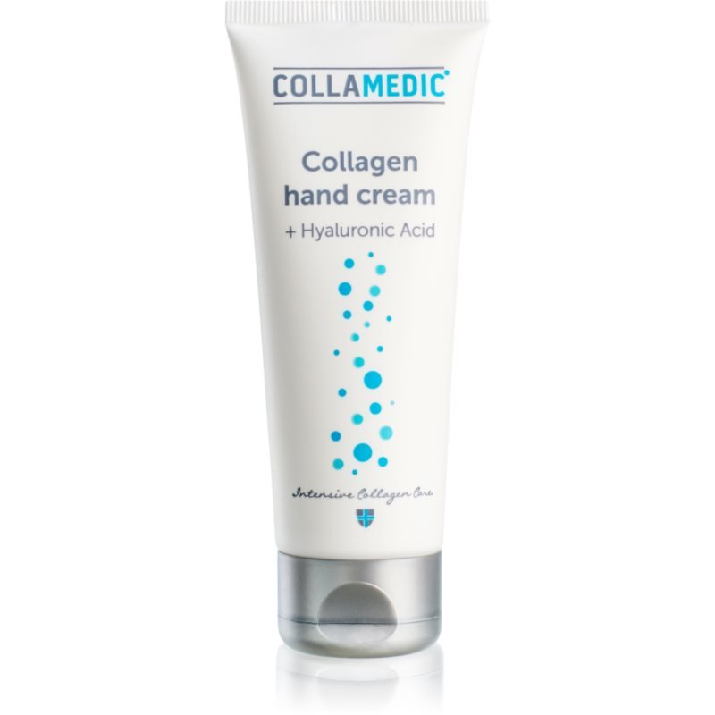 Collamedic Collagen hand cream krém na ruce obnovující pružnost pokožky s kyselinou hyaluronovou 75 ml - parfo.cz