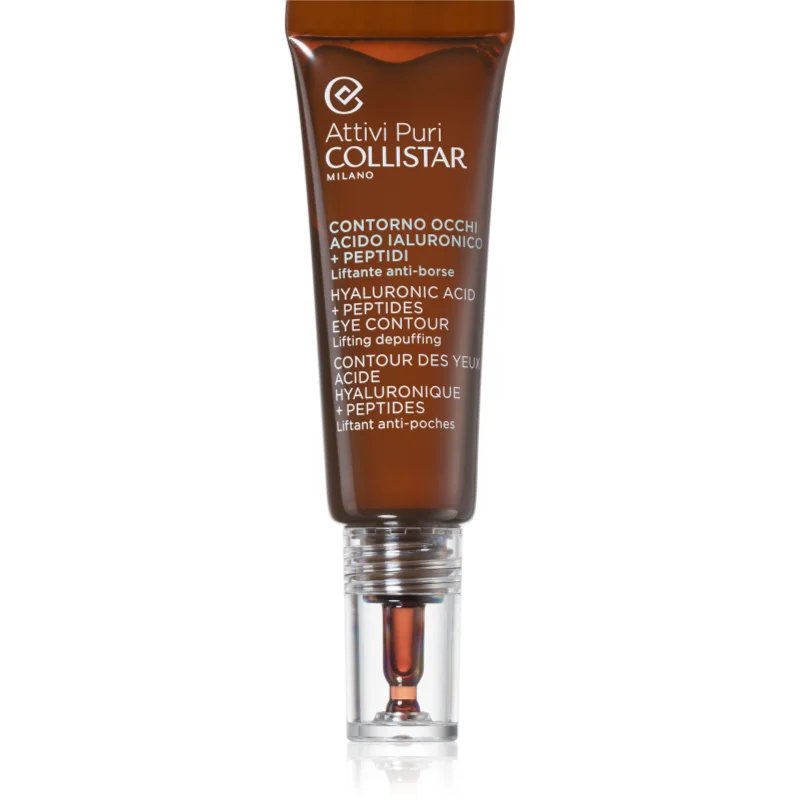 Collistar Attivi Puri Hyaluronic Acid + Peptides liftingové sérum na oční okolí 15 ml - parfo.cz