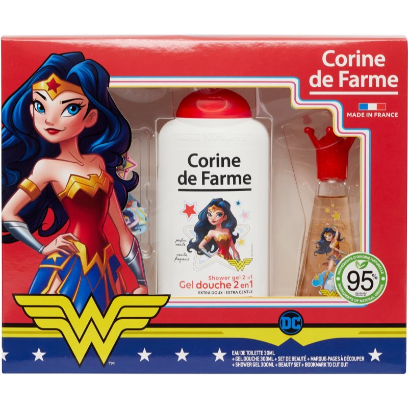 Corine de farme Gift Set Wonder Woman dárková sada pro děti - parfo.cz