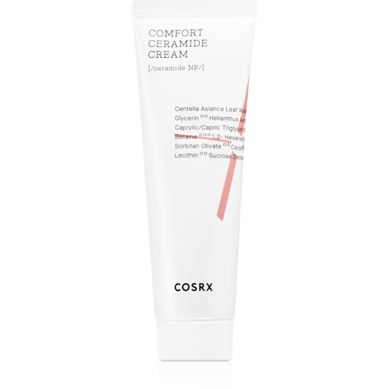Cosrx Comfort Ceramide lehký hydratační krém pro zklidnění pleti 80 g - parfo.cz