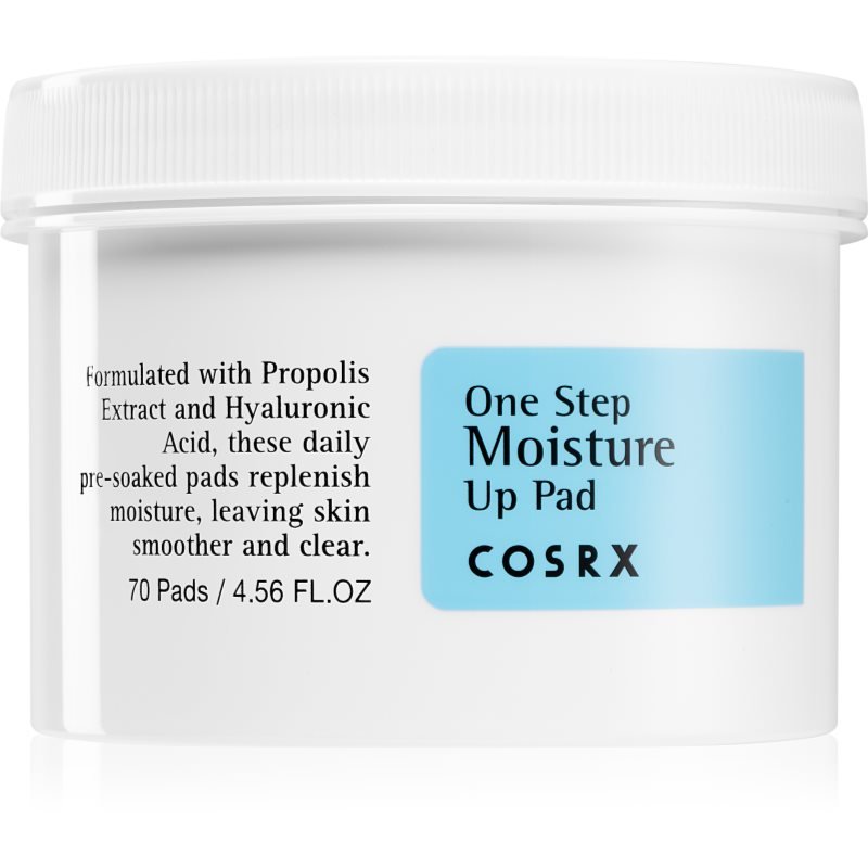Cosrx One Step Moisture peelingové pleťové tamponky s hydratačním účinkem 70 ks - parfo.cz