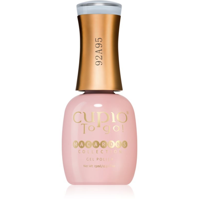 Cupio To Go! Macarons gelový lak na nehty s použitím UV/LED lampy odstín Toasted Coconut 15 ml - parfo.cz