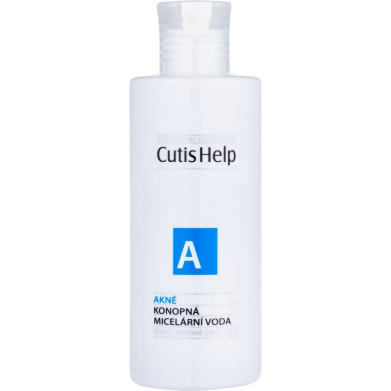 CutisHelp Health Care A - Akné konopná micelární voda 3 v 1 pro problematickou pleť
