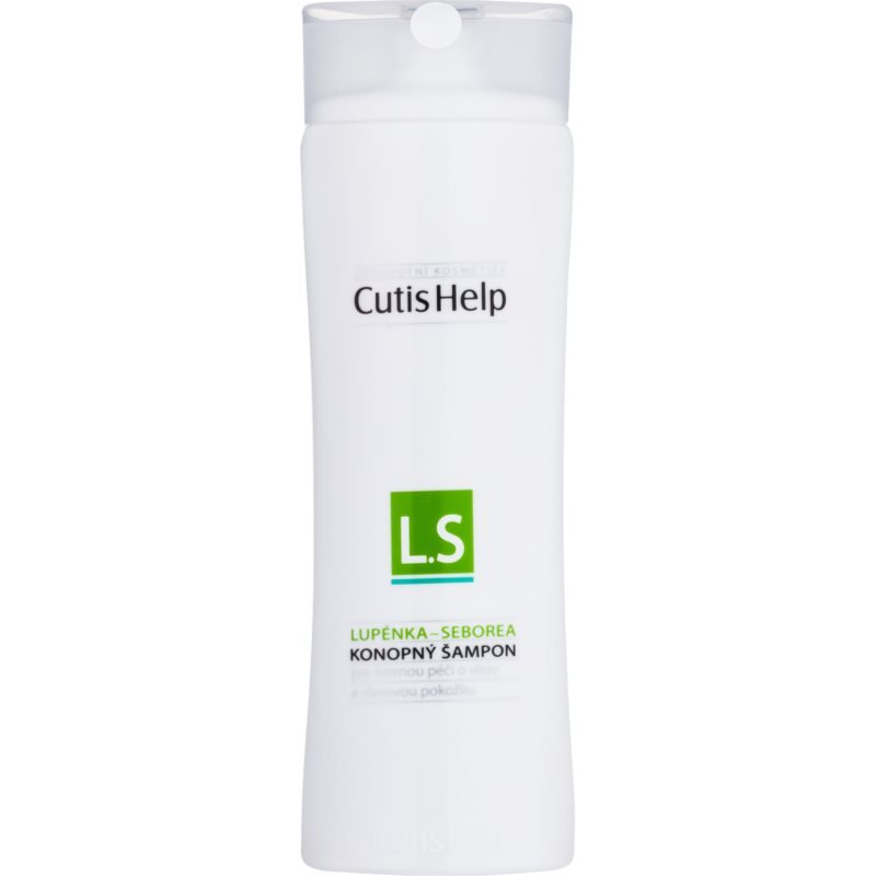 CutisHelp Health Care L.S - Lupénka - Seborea konopný šampon proti lupénce a seboroické dermatitidě 200 ml - parfo.cz