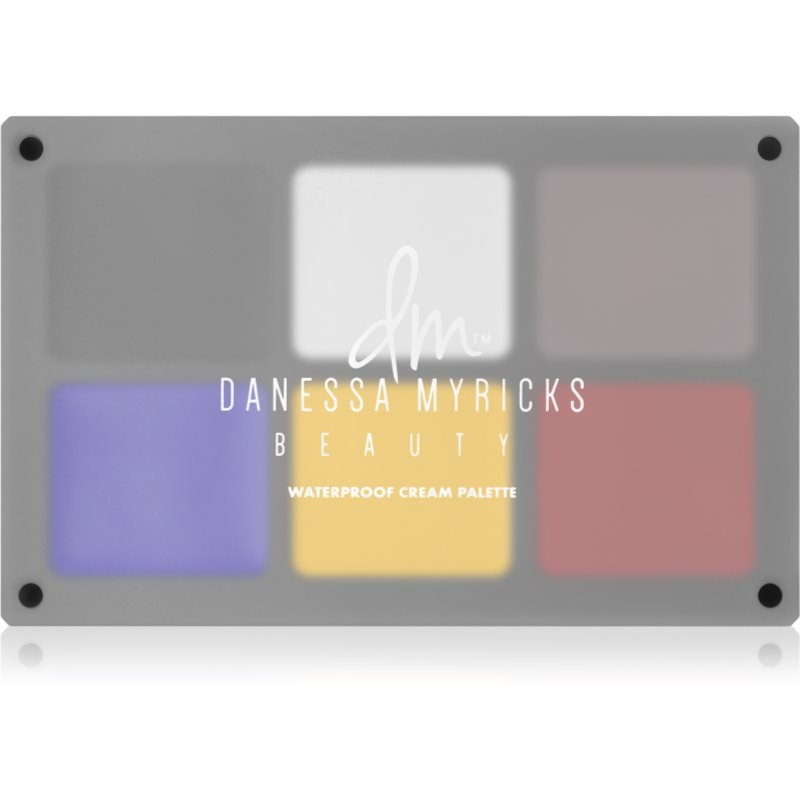 Danessa Myricks Beauty Waterproof Cream Palette multifunkční paleta voděodolná odstín Primary 6x3 g - parfo.cz