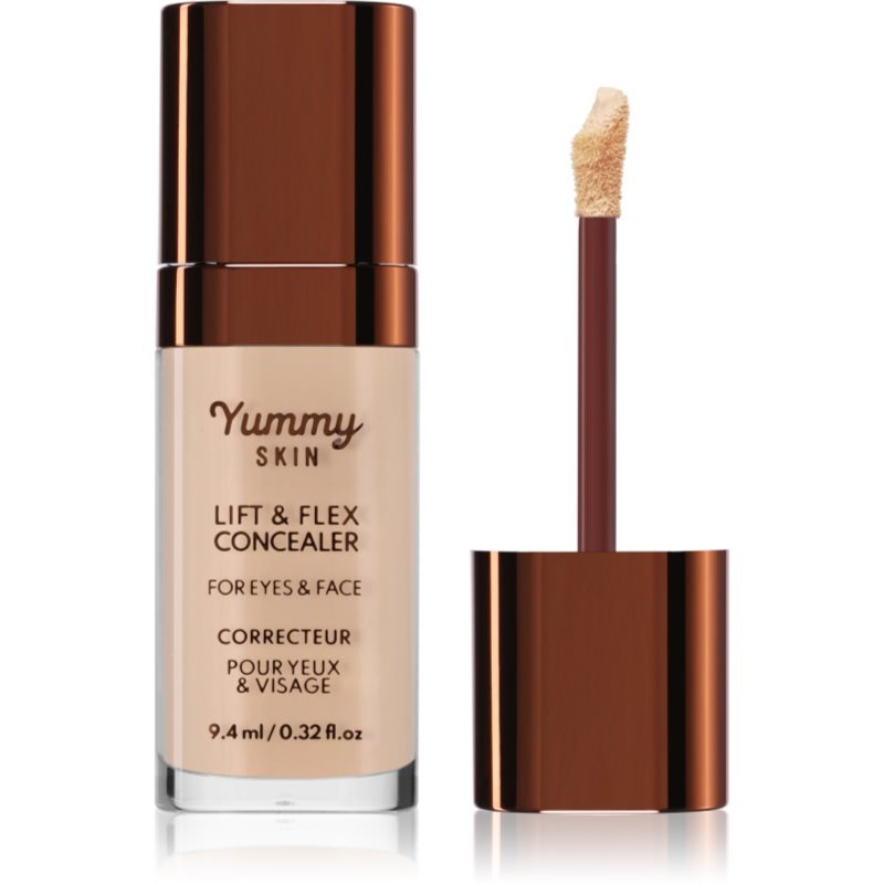 Danessa Myricks Beauty Yummy Skin Skin & Flex Concealer tekutý korektor s matným efektem odstín 3 - Fair With Golden Undertones 9.4 ml - parfo.cz