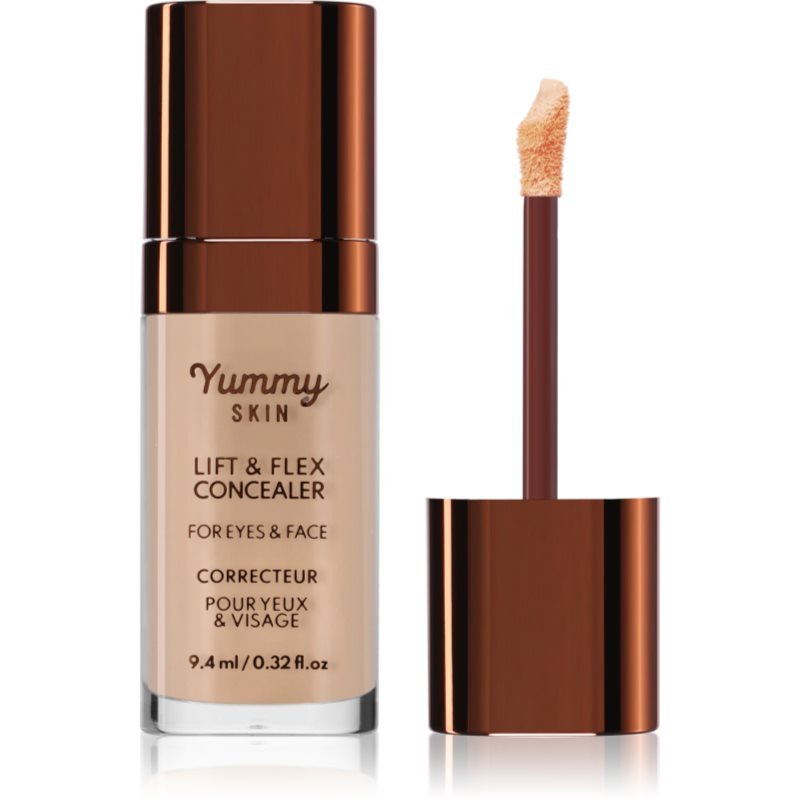 Danessa Myricks Beauty Yummy Skin Skin & Flex Concealer tekutý korektor s matným efektem odstín 4 - Light With Neutral Undertones 9.4 ml - parfo.cz