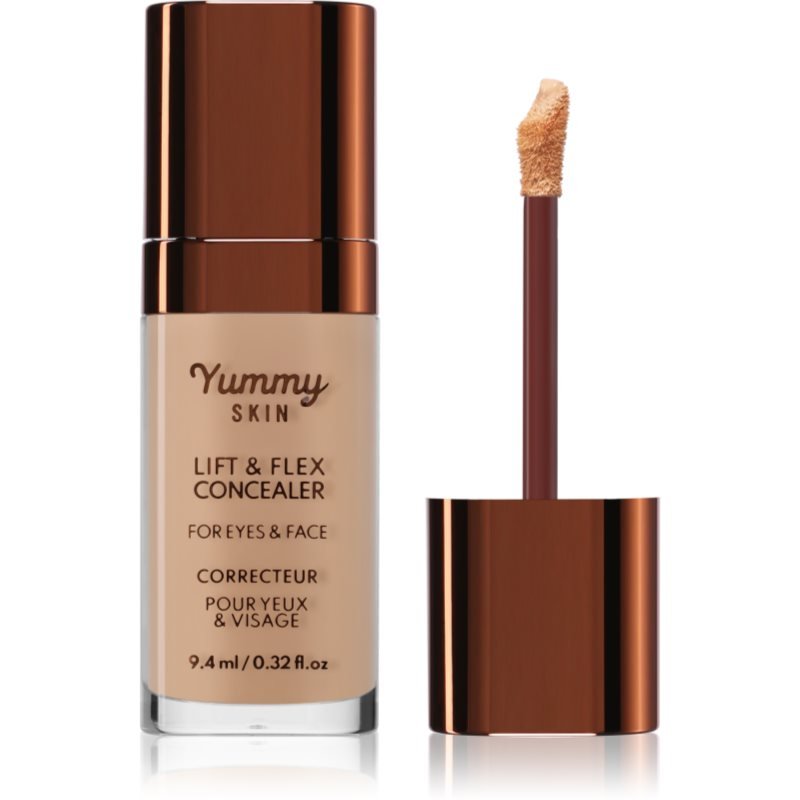 Danessa Myricks Beauty Yummy Skin Skin & Flex Concealer tekutý korektor s matným efektem odstín 5 - Light With Peach Undertones 9.4 ml - parfo.cz