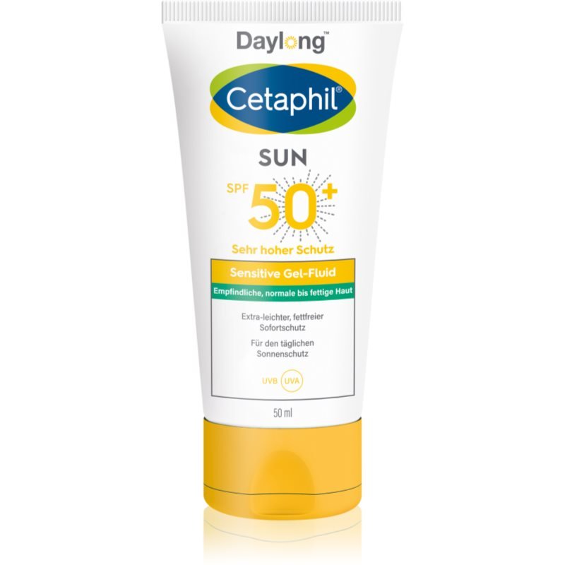 Daylong Cetaphil SUN Sensitive lehký ochranný fluid pro citlivou pokožku SPF 50+ 50 ml - parfo.cz