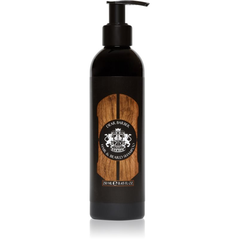 Dear Barber Shampoo šampon na vlasy a vousy pro muže 250 ml - parfo.cz
