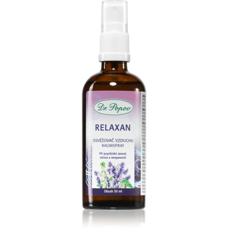 Dr. Popov Relaxan osvěžovač vzduchu pro duševní pohodu 50 ml - parfo.cz
