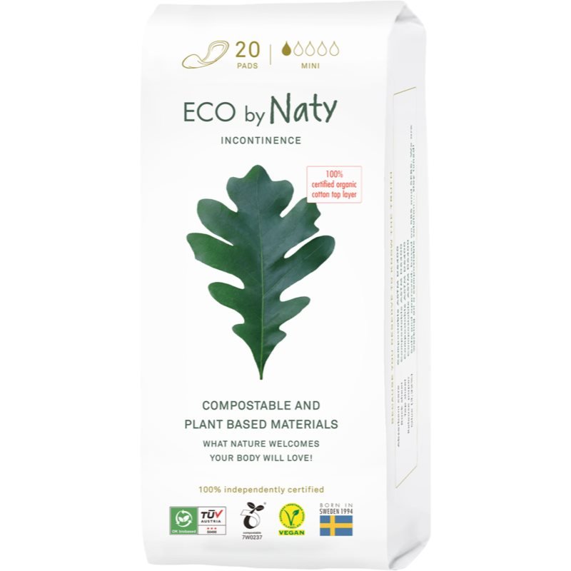ECO by Naty Incontinence Mini inkontinenční vložky 20 ks - parfo.cz