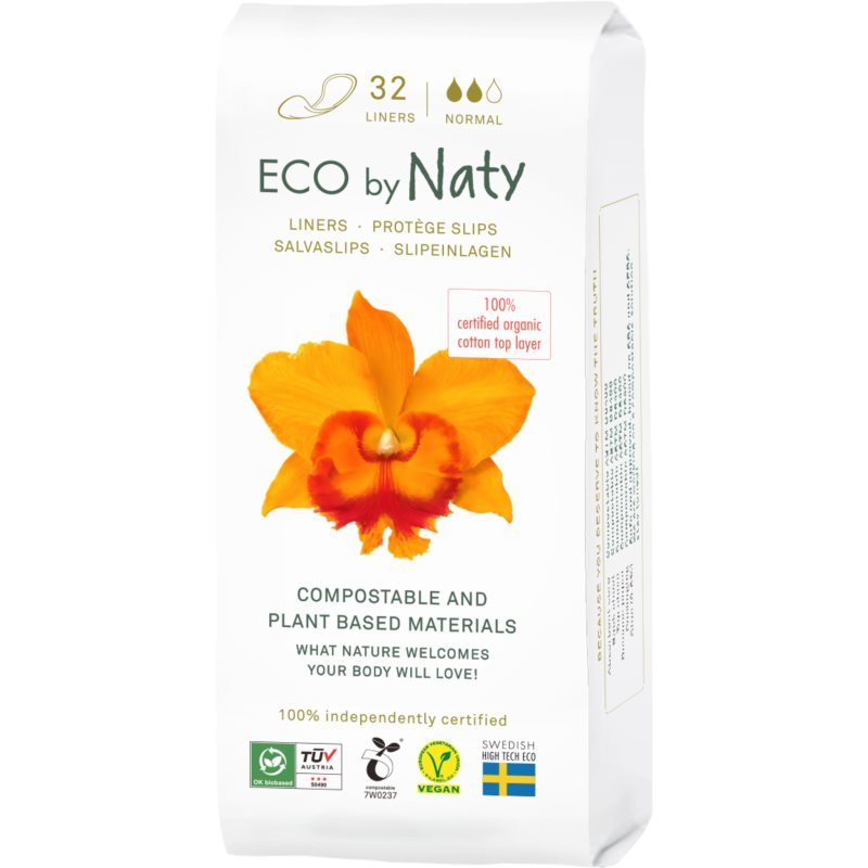 ECO by Naty Liners Normal slipové vložky 32 ks - parfo.cz