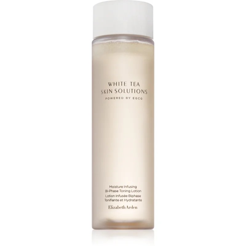 Elizabeth Arden White Tea Skin Solutions Moisture Infusing Bi-phase Toning Lotion hydratační tonikum pro dvoufázové ošetření pleti pro ženy 200 ml - parfo.cz