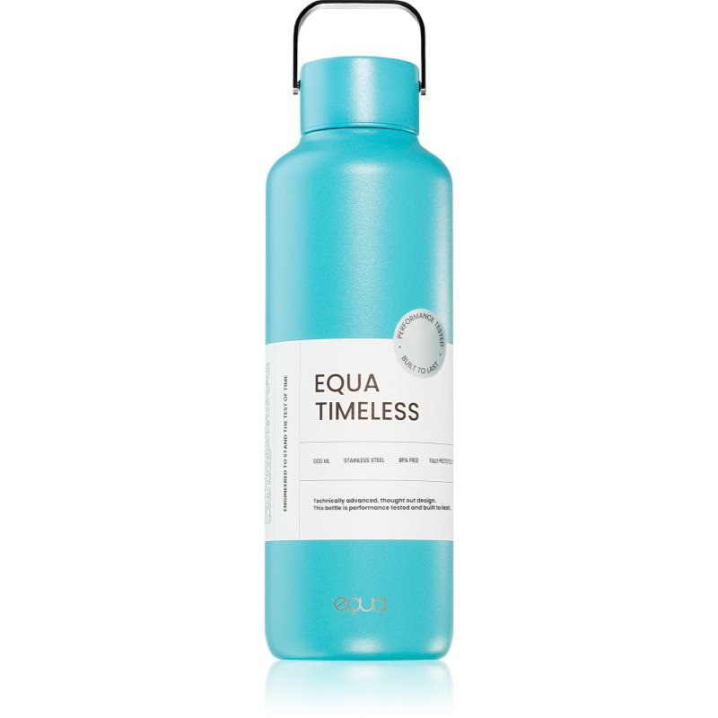 Equa Timeless nerezová láhev na vodu barva Wave 1000 ml - parfo.cz