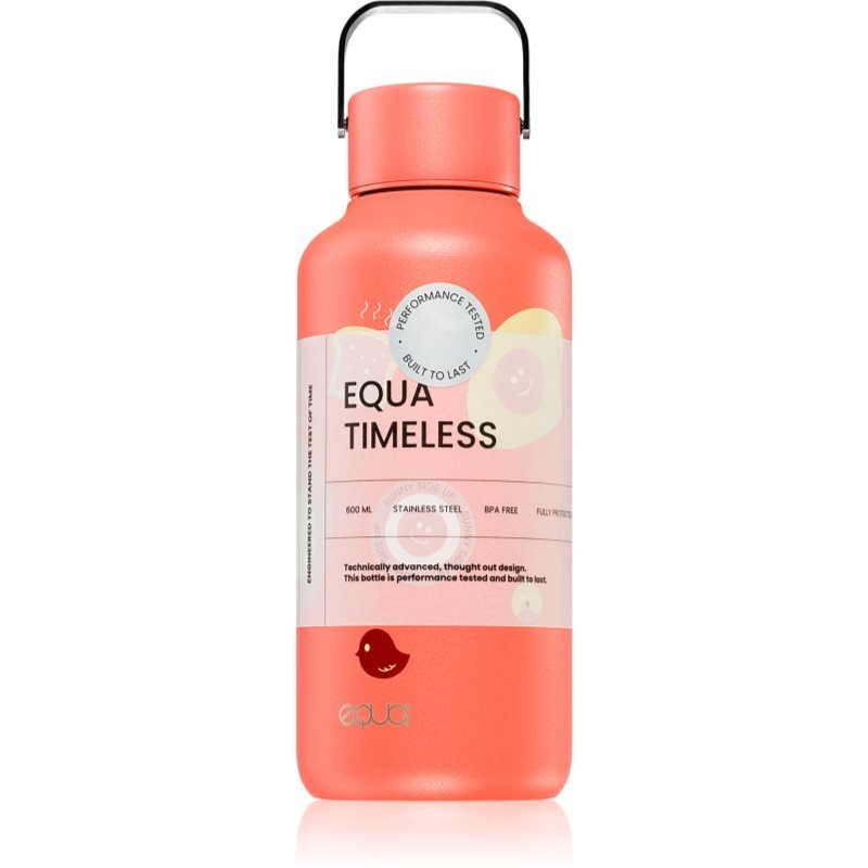 Equa Timeless nerezová láhev na vodu malá barva Sunny Side Up 600 ml - parfo.cz