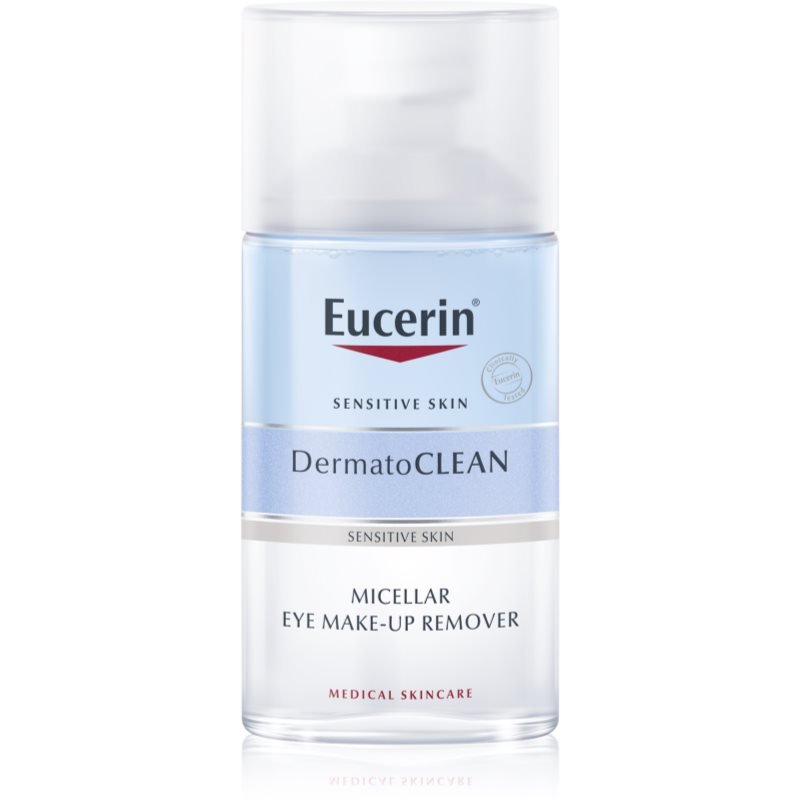 Eucerin DermatoClean dvoufázový odličovač očního make-upu 125 ml - parfo.cz