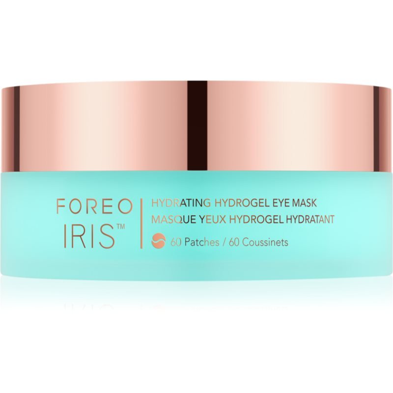 FOREO IRIS™ Hydrogel Eye Mask hloubkově hydratační maska na oční okolí 60 ks - parfo.cz