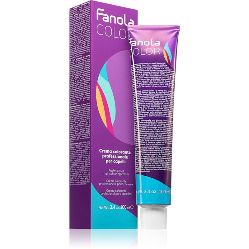 Fanola Color barva na vlasy odstín Warm Blonde 7.03 100 ml - parfo.cz