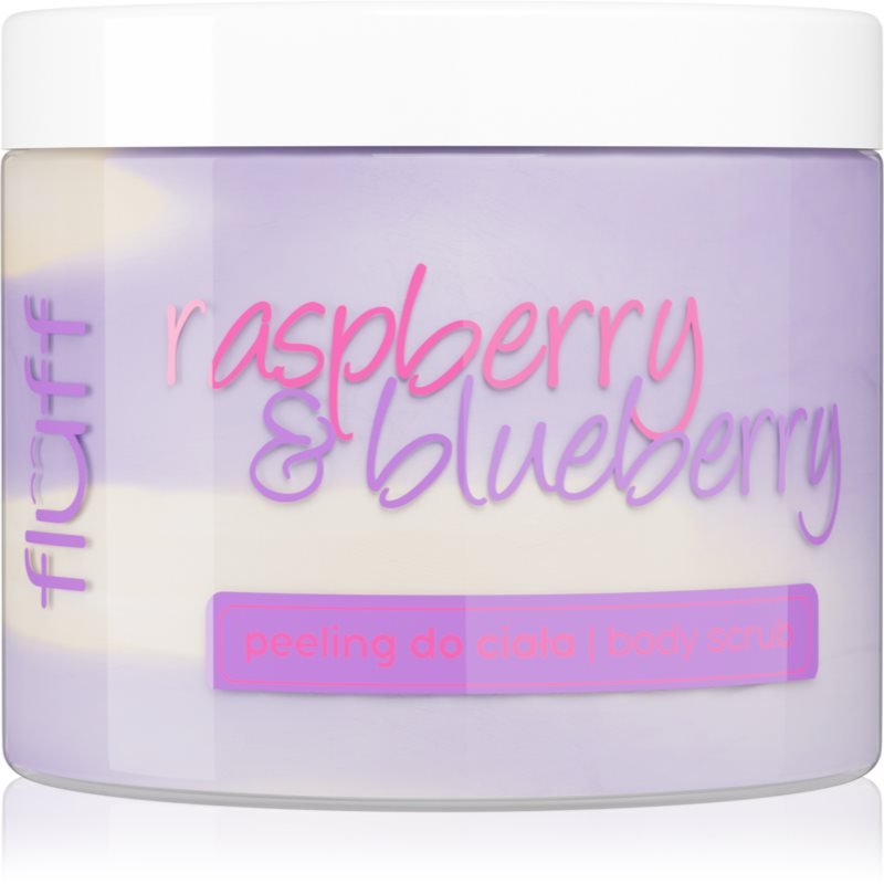 Fluff Blueberry & Raspberry tělový peeling 160 ml - parfo.cz