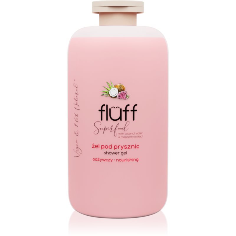 Fluff Superfood sprchový gel Coconut Water & Raspberry 500 ml - parfo.cz