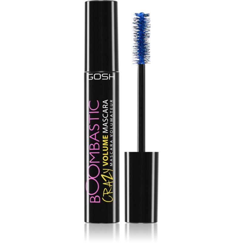 Gosh Boombastic řasenka pro objem a natočení řas odstín 002 Crazy Blue 13 ml - parfo.cz