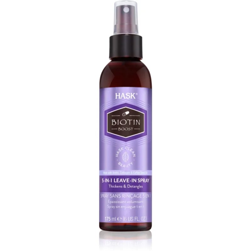 HASK Biotin Boost bezoplachový sprej pro posílení vlasů 175 ml - parfo.cz