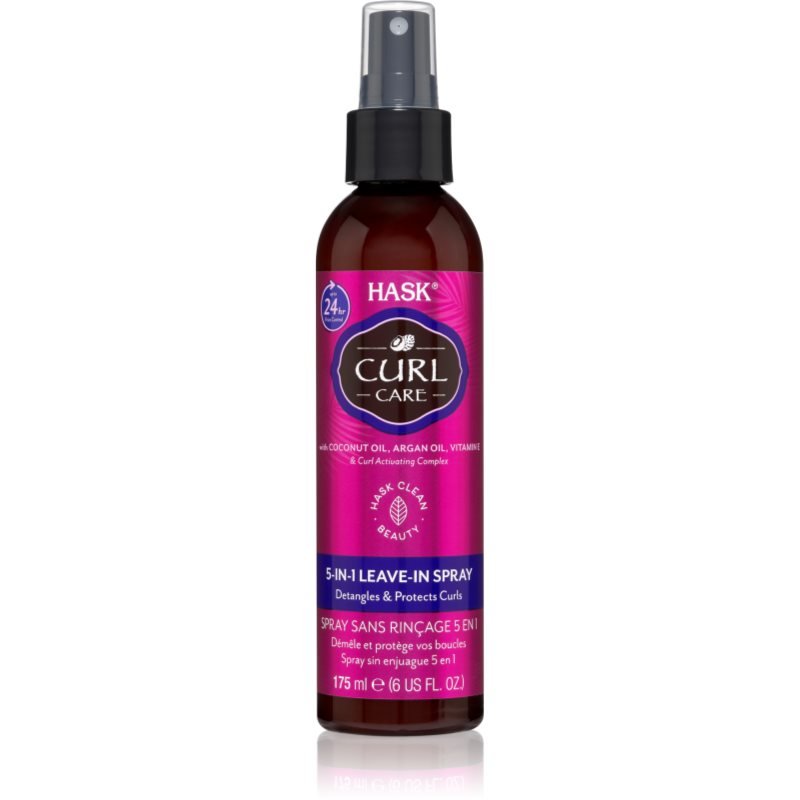 HASK Curl Care bezoplachový sprej pro vlnité a kudrnaté vlasy 175 ml - parfo.cz