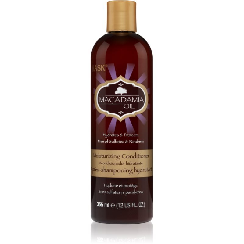 HASK Macadamia Oil hydratační kondicionér pro suché vlasy 355 ml - parfo.cz