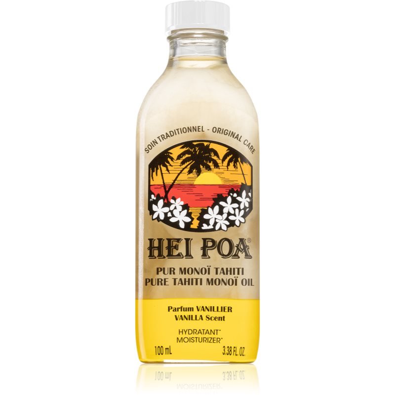 Hei Poa Pure Tahiti Monoï Oil Vanilla multifunkční olej na tělo a vlasy 100 ml - parfo.cz