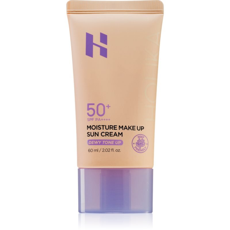 Holika Holika Moisture Make Up Sun Cream ochranný tónovací krém na obličej SPF 50+ 60 ml - parfo.cz