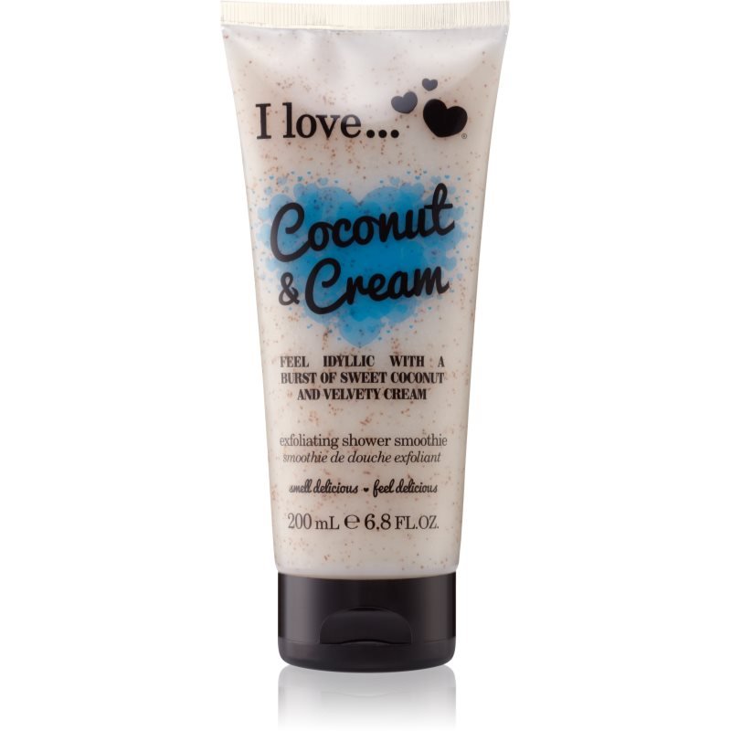 I love... Coconut & Cream sprchový peeling 200 ml - parfo.cz