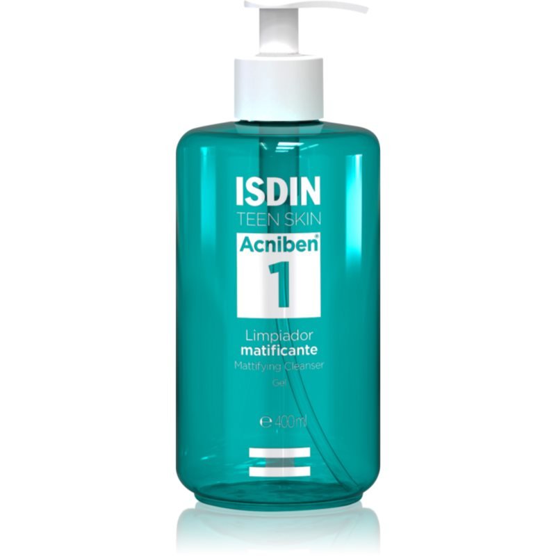 ISDIN Acniben Teen Skin hloubkově čisticí gel s kyselinou salicylovou 400 ml - parfo.cz