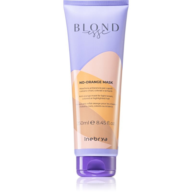 Inebrya BLONDesse No-Orange Mask maska na vlasy neutralizující mosazné podtóny 250 ml - parfo.cz