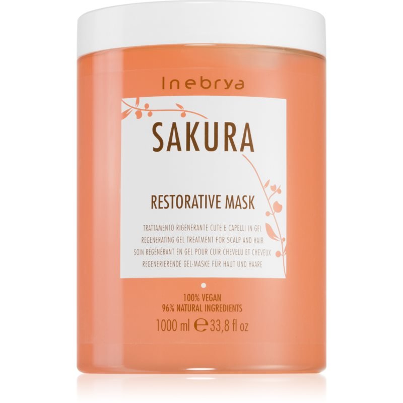 Inebrya Sakura regenerační maska na vlasy 1000 ml - parfo.cz