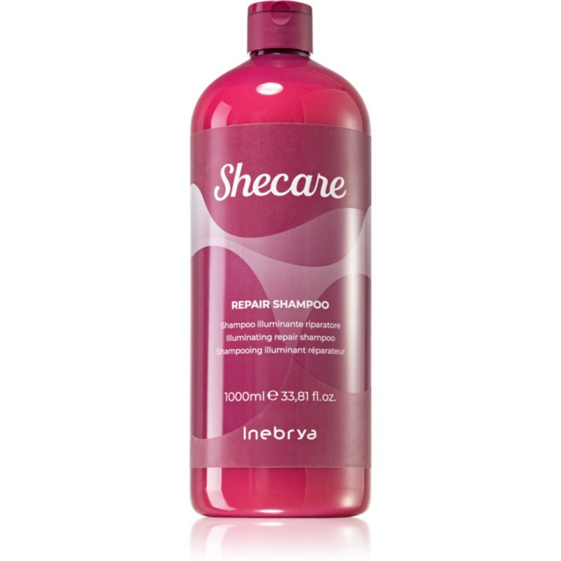 Inebrya Shecare Repair Shampoo rozjasňující šampon pro poškozené vlasy 1000 ml - parfo.cz