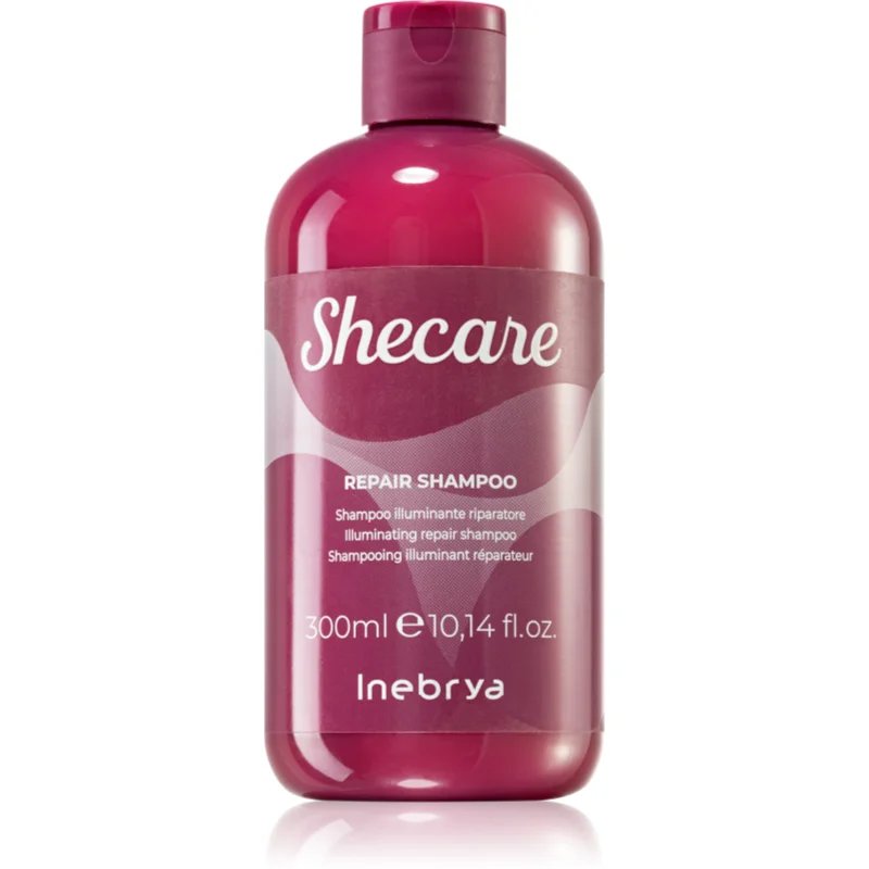Inebrya Shecare Repair Shampoo rozjasňující šampon pro poškozené vlasy 300 ml - parfo.cz