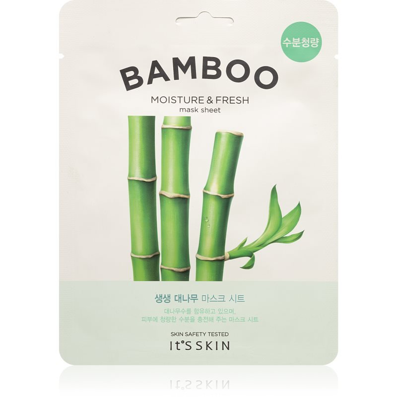 It´s Skin The Fresh Mask Bamboo plátýnková maska se zjemňujícím a osvěžujícím účinkem 19 g - parfo.cz