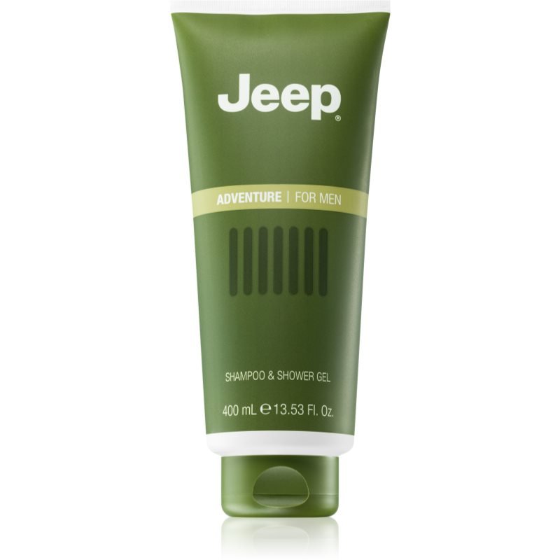 Jeep Adventure šampon a sprchový gel 2 v 1 pro muže 400 ml - parfo.cz