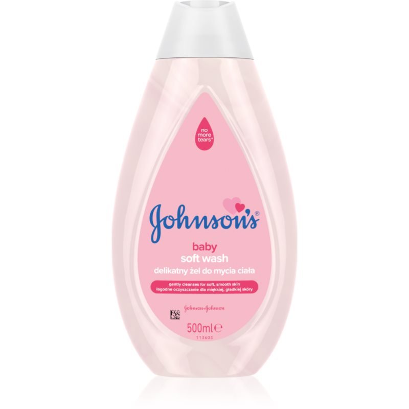 Johnson's® Wash and Bath jemný mycí gel 500 ml - parfo.cz