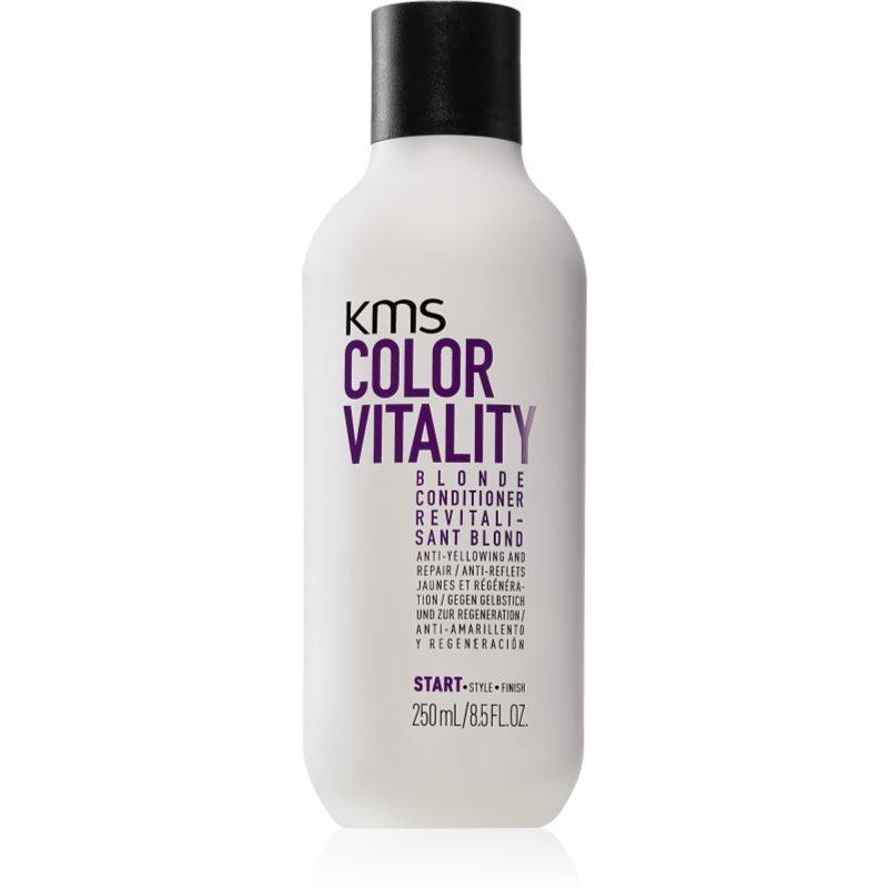 KMS Color Vitality Blonde Conditioner kondicionér pro blond a melírované vlasy 250 ml - parfo.cz
