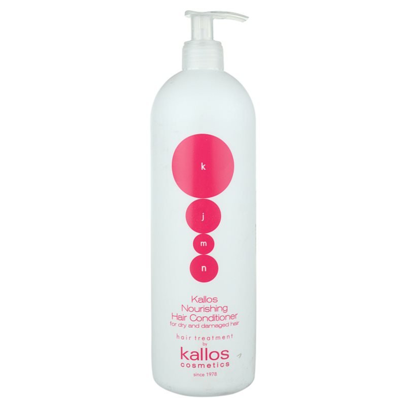 Kallos KJMN Professional Nourishing Hair Conditioner kondicionér pro suché a poškozené vlasy 1000 ml - parfo.cz