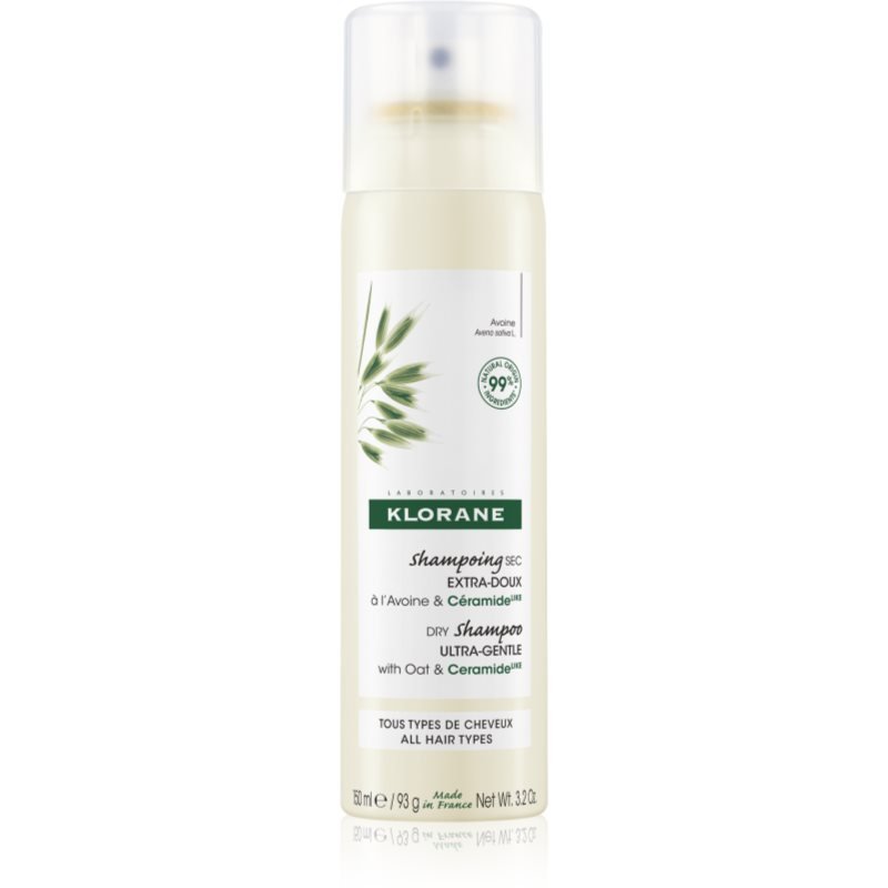 Klorane Oves jemný suchý šampon s ceramidy 150 ml - parfo.cz