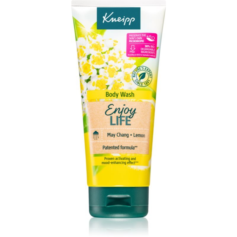 Kneipp Enjoy Life May Chang povzbuzující sprchový gel 200 ml - parfo.cz